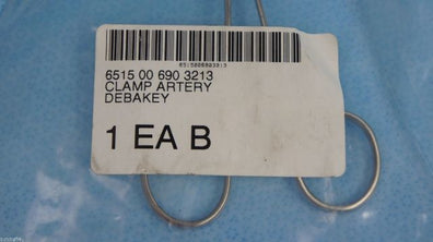 Codman 92-6306 Debakey Artery Clamp 7in Angular & Serrated